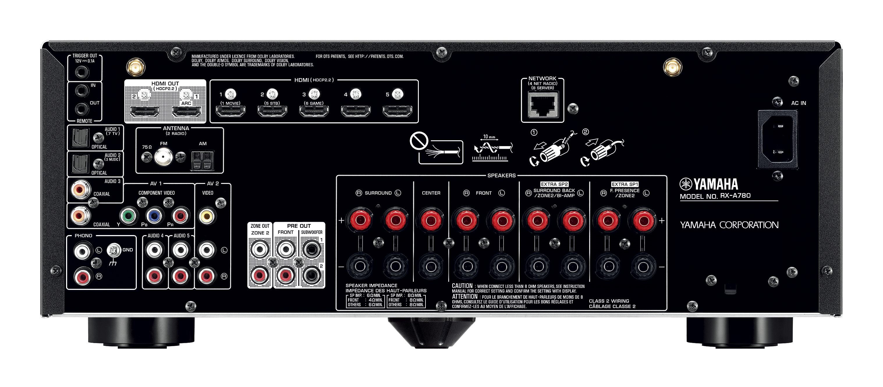 YAMAHA RX-A780